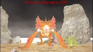 Using A Poison Wyvern On Ragnarok! - ARK Official PvP PS4