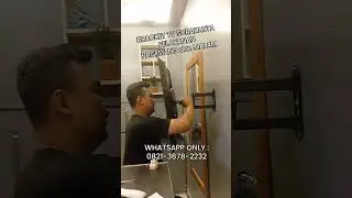 pemasangan BRACKET TV di Surakarta (082136782232) #brackettv #tvbracket #fyp #viral #tiktok #capcut