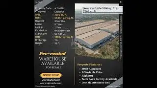 INVEST IN PRE-LEASED WAREHOUSE PROPERTY AT MUMBAI NASHIK HIGHWAY FOR HIGH RETURN RENTAL INCOME