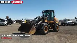 2016 Case 521F XT Wheel Loader
