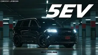 J5 модифицирован, занижение на 1,5 дюйма, тинейджер из Дубая 🇦🇪 #autoglam #Jaecoo5EV