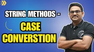 String Methods - Case Converstion | #pps #exam #education #engineeringstudy #computerprogramming