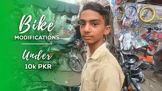 Bike Modification Under Budget | Custom Suzuki GS 150 SE | Mcleod Road Lahore | Pakistan Bike Couple