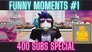 FUNNY STREAM HIGHLIGHTS #1 (400 SUBS SPECIAL) (BLOX FRUITS,SQUIDGAME,MIMIC)
