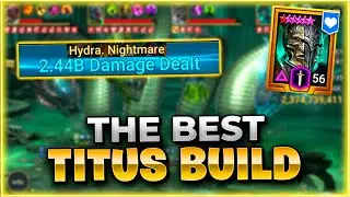BIG DMG No 6* Blessing BS... Titus Guide Raid: Shadow Legends