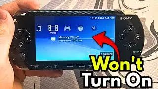 Как починить PSP, которая не включается (просто) 2026