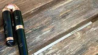 Test low A flute with curved head joint made by Gilles Lehart