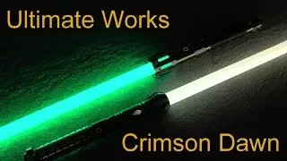 Comparing neopixel blades from Ultimate Works and Crimson Dawn [HD]
