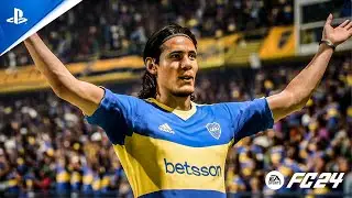 FC 24 - Boca Juniors vs River Plate - La Bombonera Full Match Gameplay - 4K