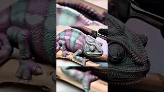 A colorful lizard&hellip; or a pastel cake? 🦎🍰