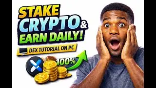💰 How to stake crypto on a DEX & earn passive income (Xian PC Tutorial) #defitutorial #staking