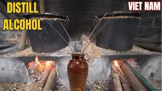 HOW IS ALCOHOL PRODUCED IN VIETNAM? | THE ALCOHOL PRODUCTION PROCESS
