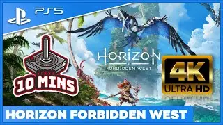 Horizon Forbidden West | 4k 60fps | PS5 | First 10 Minutes Gameplay