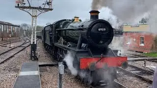 GWR 6959 &lsquo;Modified Hall&rsquo; Class | 6989 Wightwick Hall | Bluebell Railway | Horsted Keynes | 12/04/23