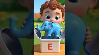 ABC Song for Kids (E-H) | Fun Alphabet Nursery Rhyme | ABCD Learning Song #abcd #kidssongs #shorts