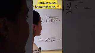 infinite series trick 🔥||wow 😲 continued tricks||by apeksha #shorts #youtubeshorts
