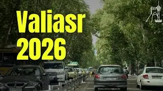 POV: You are in TEHRAN 🇮🇷 | The Iconic Valiasr Street Drive (4K)