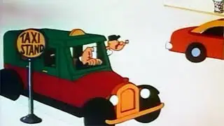 Popeye: Taxi-Turvy (1954) | Classic Cartoon |Animation