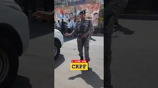 Dashing Central Reserve Police Force Officer #crpf #police #ips #capf #cisf #bsf #army #shorts