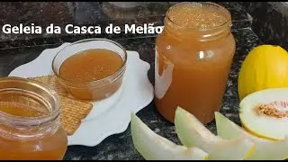 ✅ VC VAI AGRADECER MINHA VÓ  POR ESSA RECEITA CASCA DE MELÃO  l  GELEIA ESPELHADA l RECEITA FÁCIL l