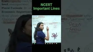 Examples Of Liliaceae Family | Revision Biology NEET | NCERT important lines for NEET | #ncert #neet
