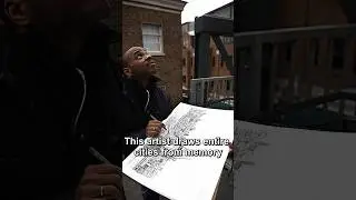 Stephen Wiltshire draws entire cities from memory&hellip; #artist