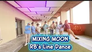 Mixing Moon || Choreo by Ivonne Verhagen (NL) & Sylvie Stumpe (DE) - October 2021|| RB's Line dance 