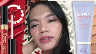 AVON POWER STAY LIP, SKIN TINT, BROW PENCIL REVIEW✨ACQUAINTANCE PARTY MAKEUP LOOK