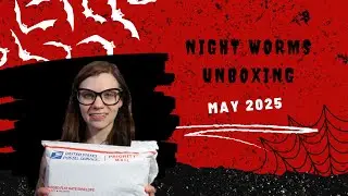 Night Worms Book Box May 2025 Unboxing | Violet Prynne