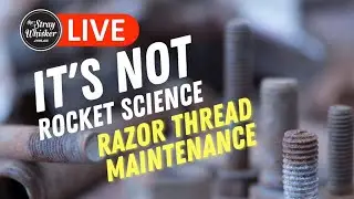 Safety Razor Thread Maintenance | Stray Whisker  TV