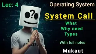 System Call in Operating System | Types and Example Explained | Easy Semester | Makaut 