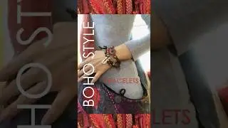 Boho Button Bracelets - Colorful & Earthy Bracelets