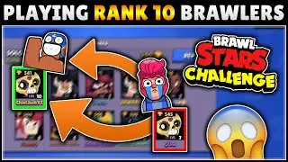 I PLAYED the RANK 10 Brawlers in Solo Showdown...