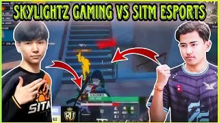 Skylightz gaming vs SITM Esports | Proper 4v4 Drop Clash 🔥 | Clash with kvn