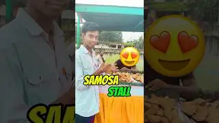 Samosa stall😍|| #minivlog #samosa #sell #ytshorts #ytshortsindia #viralvideo #feedshorts #explore