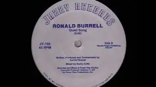 Ronald Burrell - Quiet Song