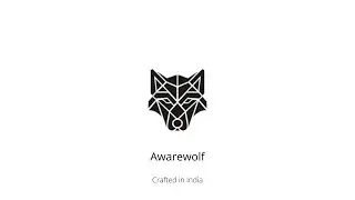 Awarewolf - Crafted with love.