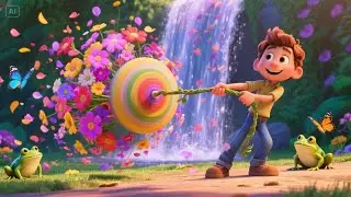 Milo the Magic Monkey 🐒 | Jungle Adventure Rhyme for Kids | Fun Magic Song for Toddlers