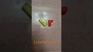 Science Periodic Table Part 103  (Lawrencium)