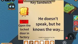 How to get key for the key sandwich (roblox find the sandwich)