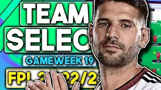 FPL DOUBLE GAMEWEEK 19 FINAL TEAM SELECTION | TOP 90K | Fantasy Premier League Tips 2022/23