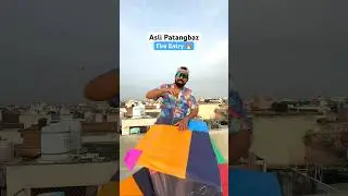 Patangbaz Entry🔥| Kite Flying | Kite Market 2025 #kiteflying #kite #shortsfeed #shorts #kitefighting