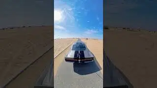 Dubai desert cruising with @insta360  #insta360 #mustang #onex4