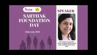 Sarthak 13th Foundation Day || Priyanka Bhushan || B4U || Panel 4