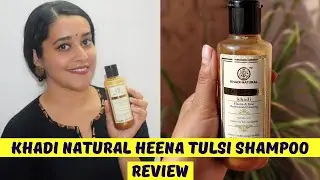 Khadi Natural Heena & Tulsi Extra Conditioning Hair Cleanser/Shampoo Review | Just another girl