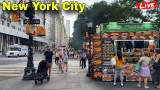 New York LIVE Friday Evening Walk in Manhattan (15th August 2025)