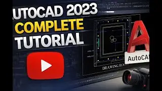 AutoCAD 2023 Drawing Room Ceiling Design | Complete Lighting Plan Tutorial
