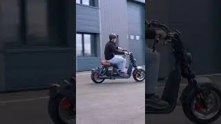 Citycoco Super 701 : D&eacute;marrage du scooter &eacute;lectrique 100% style et performance ! #citycoco #moto