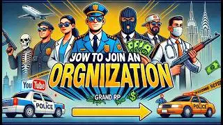 How to join organization in grand rp mobile #GrandRP #JoinOrganization #GrandRPGuide