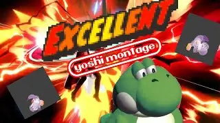 A Very CRAZY YOSHI MONTAGE smash ultimate ft.MAPLE